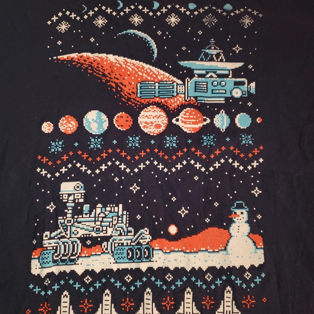 1980's video games themed t-shirt 2xl